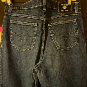 Versace size 34 stretch fitted vintage